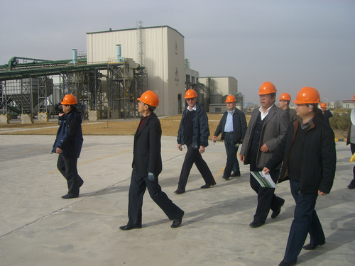 國家農(nóng)業(yè)部、財政部以及甘肅省農(nóng)業(yè)廳、財政廳等領(lǐng)導(dǎo)到公司考察調(diào)研